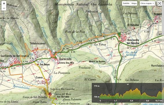 Sendero de Sotoscueva